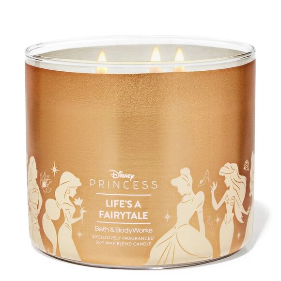 Disney Princess - Life's a Fairytale - Candle - Bath & Body Works - Picture 2 of 3